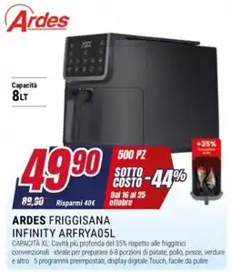 Trony Ardes friggisana infinity arfrya05l offerta