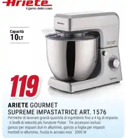 Trony Ariete Gourmet Supreme Impastatrice offerta