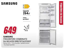 Trony Samsung frigorifero combinato da incasso offerta