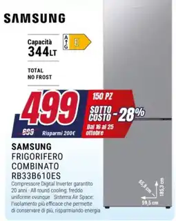Trony Samsung frigorifero combinato offerta
