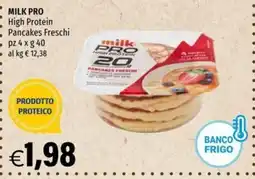 Hurrà Milk Pro High Protein Pancakes Freschi offerta