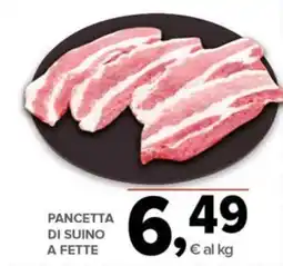 Todis Pancetta di suino a fette offerta