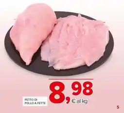 Todis Pettro di pollo a fette offerta