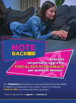 Euronics Noteback offerta
