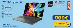 Euronics Lenovo Yoga Slim 6 offerta