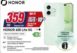 Trony Honor 600 Lite 5G offerta