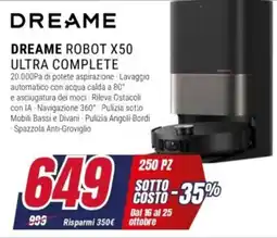 Trony Dreame Robot X50 Ultra Complete offerta
