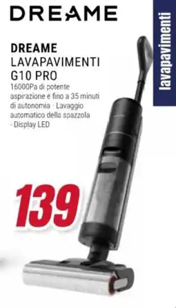 Trony Dreame lavapavimenti G10 Pro offerta