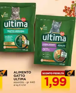 Alì Supermercati Ultima Alimento Gatto offerta