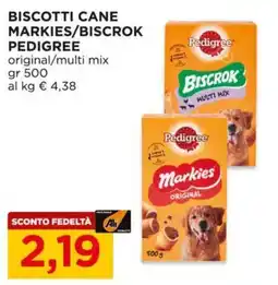 Alì Supermercati Biscotti cane Pedigree offerta