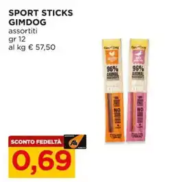 Alì Supermercati Sport Sticks Gimdog offerta