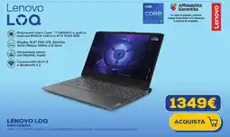 Euronics Lenovo LOQ offerta