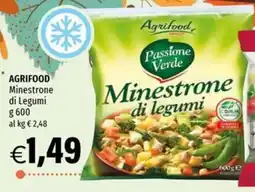 Hurrà Agrifood Minestrone di legumi offerta