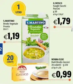 Hurrà S.MARTINO Brodo Vegetale Pronto offerta