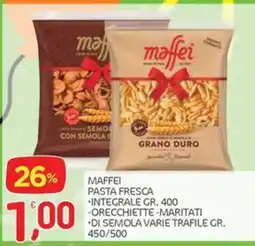 Carni e Affini Supermercati Maffei pasta fresca offerta
