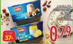 Carni e Affini Supermercati Muller Yogurt Intero/ Fruit Passion offerta