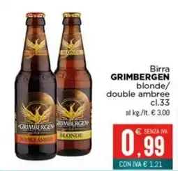 Altasfera Birra Grimbergen blonde offerta