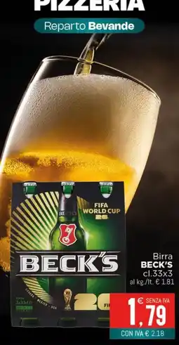 Altasfera Birra Beck's offerta
