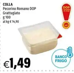 Hurrà Colla Pecorino Romano DOP Grattugiato offerta