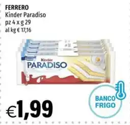 Hurrà Kinder Paradiso offerta