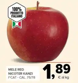 Todis Mele red Nicoter Kanzi offerta