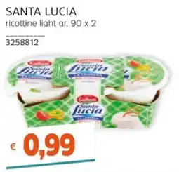 Stop&Shop Ricottine light Santa Lucia offerta