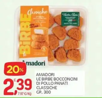 Amadori le birbe bocconcini di pollo panati classiche