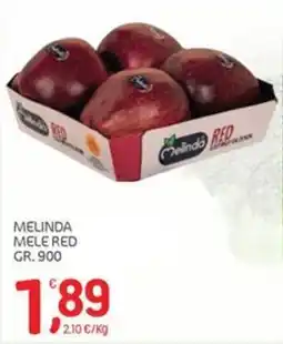 Carni e Affini Supermercati Melinda mele red offerta