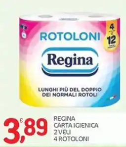 Carni e Affini Supermercati Regina carta igienica offerta