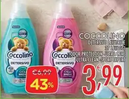 Carni e Affini Supermercati Coccolino detersivo lavatrice offerta