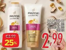 Carni e Affini Supermercati Pantene shampoo/balsamo offerta