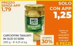 Todis Bonta del orto carciofini tagliati offerta