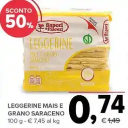 Todis Sapori & Piaceri Leggerine Mais e Grano Saraceno offerta