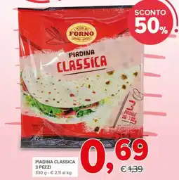 Todis Piadina classica I tesori del forno offerta