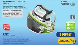 Euronics Polti Vaporella Instant offerta