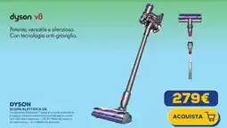 Euronics Dyson scopa elettrica v8 offerta