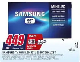 Trony Samsung TV Mini LED 55" offerta