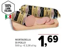 Todis Mortadella di pollo offerta