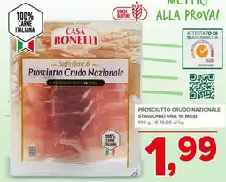 Todis Prosciutto Crudo Nazionale Casa Bonelli offerta