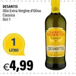Hurrà Olio Extra Vergine d'Oliva Classico Desantis offerta