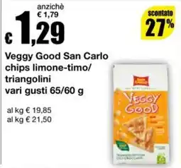 Sì con te Superstore Veggy Good chips offerta