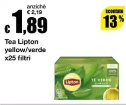 Sì con te Superstore Tea Lipton verde offerta