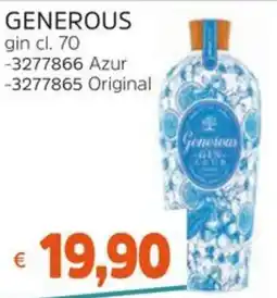 Stop&Shop Generous gin offerta