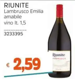 Stop&Shop Riunite Lambrusco Emilia amabile offerta