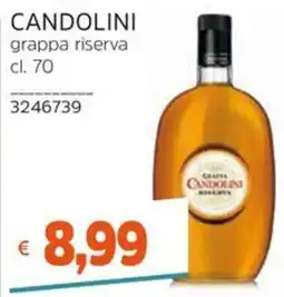 Stop&Shop Grappa riserva Candolini offerta