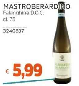 Stop&Shop Mastroberardino Falanghina D.O.C. offerta