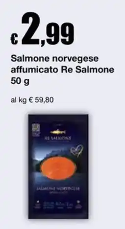 Sì con te Superstore Salmone norvegese affumicato Re Salmone offerta