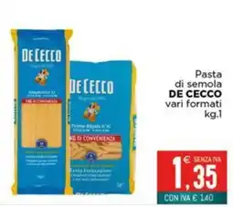 Altasfera Pasta di semola DE CECCO offerta