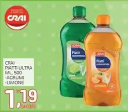 Carni e Affini Supermercati Crai piatti ultra offerta