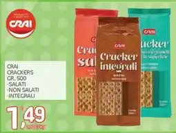 Carni e Affini Supermercati Crai crackers offerta